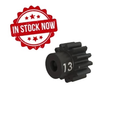 Piñón Traxxas 13 dientes (32p) (acero mecanizado) eje 3mm TRX3943X