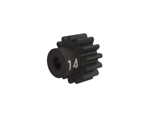 Piñón Traxxas 14 dientes (32p) (acero mecanizado) eje 3mm TRX3944X
