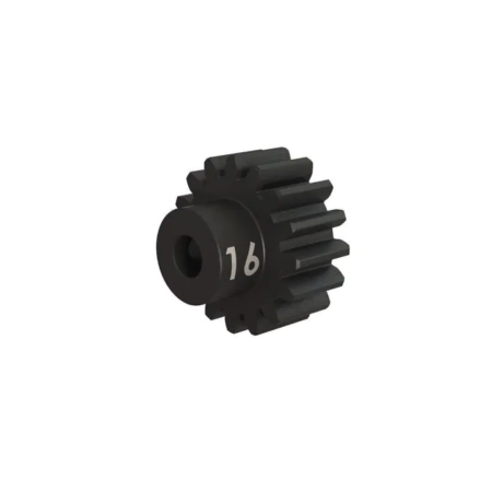 Piñón Traxxas 16 dientes (32p) (acero mecanizado) eje 3mm TRX3946X