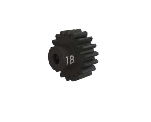 Piñón Traxxas 18 dientes (32p) (acero mecanizado) eje 3mm TRX3948X