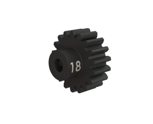Piñón Traxxas 18 dientes (32p) (acero mecanizado) eje 3mm TRX3948X