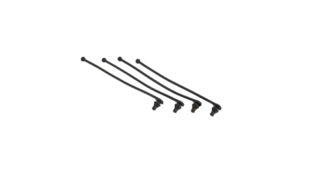 Retenedor de clip de carrocería Traxxas (Negro) (4pcs) TRX5750