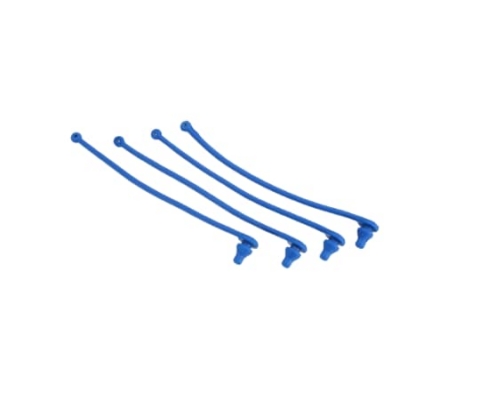 Retenedor de clip de carrocería Traxxas (Azul) (4pcs) TRX5751