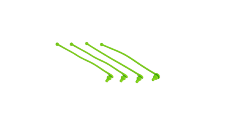 Retenedor de clip de carrocería Traxxas (Verde) (4pcs) TRX5753