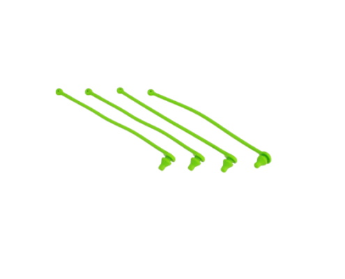 Retenedor de clip de carrocería Traxxas (Verde) (4pcs) TRX5753