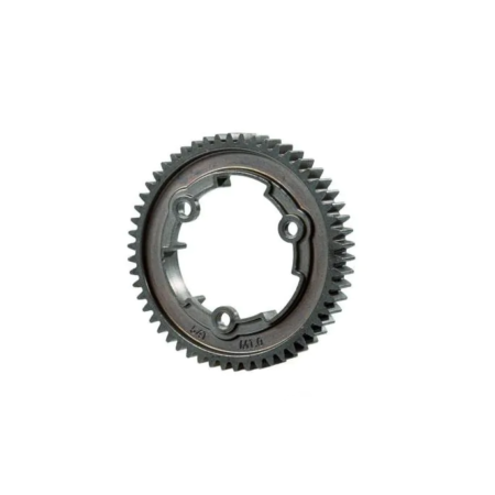 Corona recta, 54 dientes, Traxxas de acero (cara ancha, paso métrico 1,0) TRX6449R