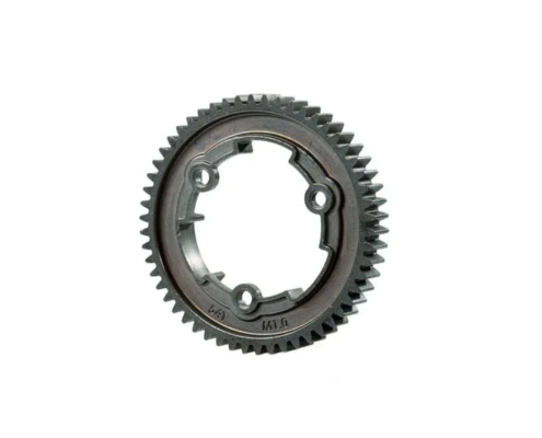 Corona recta, 54 dientes, Traxxas de acero (cara ancha, paso métrico 1,0) TX6449R