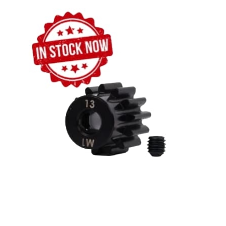 Piñón Traxxas 13T (1.0 paso métrico) para eje de 5mm Mecanizado TRX6483X