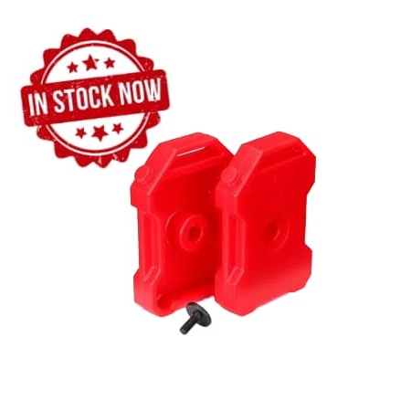Bidones de combustible Traxxas TRX-4 Rojo TRX8022