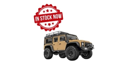 Traxxas TRX-4M Land Rover Defender 1/18 Marrón (con batería y cargador) RTR TRX97054-1TAN