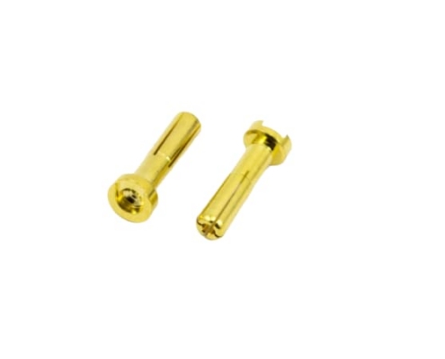 Conector banana de 4mm Macho 90º Ultimate Racing (2pcs) UR46108