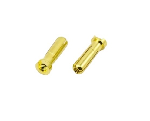 Conector banana de 5mm Macho 90º Ultimate Racing (2pcs) UR46110