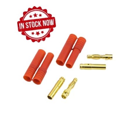 Conector Banana 4.0mm Ultimate Racing (2pc) UR46206