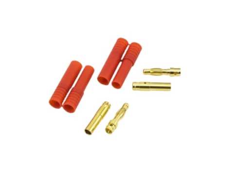 Conector Banana 4.0mm Ultimate Racing (2pc) UR46206