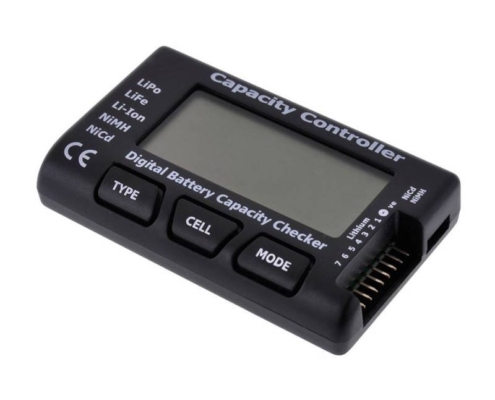 Comprobador de voltaje de Baterías LiPo/Life/Nimh