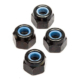 Tuercas con nylon Fastrax M3 (Negras) (4pcs) FASTM3BK