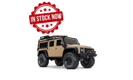 Traxxas TRX4 Land Rover Defender Clipless 1/10 Marrón RTR TRX82256-4-SAND