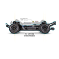 Traxxas Maxx Slash 6S Short Course Truck 1/8 RTR TRX102076-4