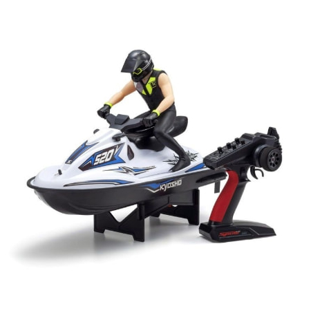 Moto de agua Kyosho Wave Chopper 2.0 RC Electric Readyset (con Batería y cargador USB) Azul K.40211T2B