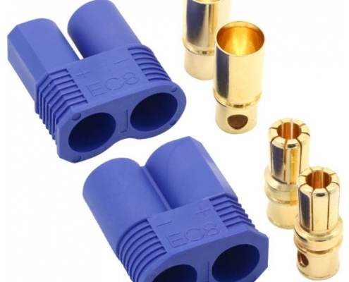 Conector EC8 Macho/ Hembra (2pcs)