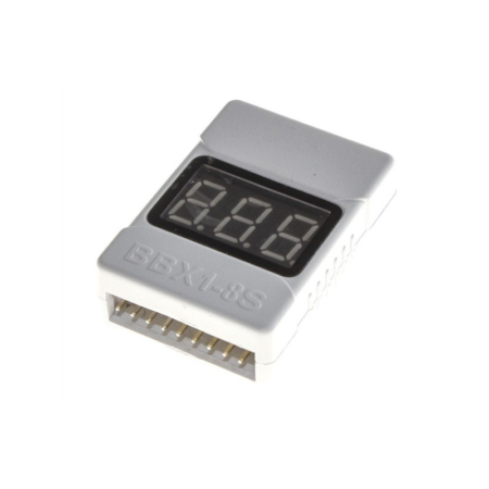 Comprobador Absima y alarma de voltaje de LiPo 4160002
