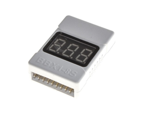 Comprobador Absima y alarma de voltaje de LiPo 4160002