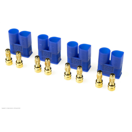 Conector EC3 Revtec 4 Machos (4pcs) GF-1021-003