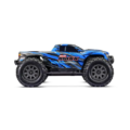 Traxxas mini Maxx BL-2S Brushless 1/12 Azul (con batería y cargador USB) TRX107154-1-BLUE