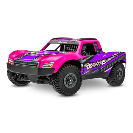 Traxxas Mini Slash BL-2s 1/12 Rosa (con batería y cargador USB) RTR TRX108164-1-PINK