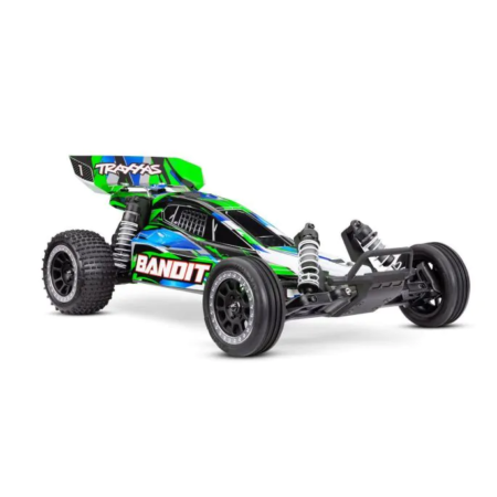 Traxxas Bandit 1/10 2WD Brushed HD Verde RTR (con batería y cargador) TRX24254-8GRN