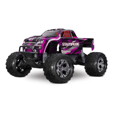 Traxxas Stampede 1/10 2WD BL-2S HD Rosa (con batería y cargador) RTR TRX36354-4PINK