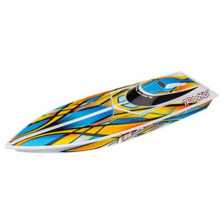 Lancha Traxxas Blast Race (con batería y cargador USB) Naranja RTR TRX38104-8ORNG