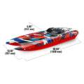 Lancha Traxxas Catamaran DCB-M41 Widebody TRX57046-4