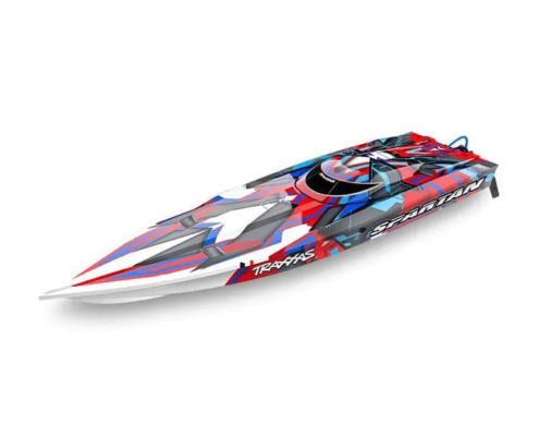 Lancha Traxxas Spartan Roja TRX57076-4