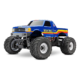 Traxxas Bigfoot 4X4 BL-2S 1/10 RTR con batería y cargador TRX67134-4-BLUE