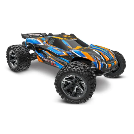 Traxxas Rustler 4x4 1/10 VXL 3S HD Naranja RTR TRX67376-4ORNG