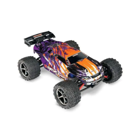 Traxxas E-Revo 1/16 VXL 3S 4WD Violeta (con batería y cargador) RTR TRX71076-8PRPL