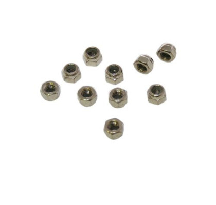 Tuercas autoblocantes de aluminio Ultimate Racing M4 (10pcs) UR165400