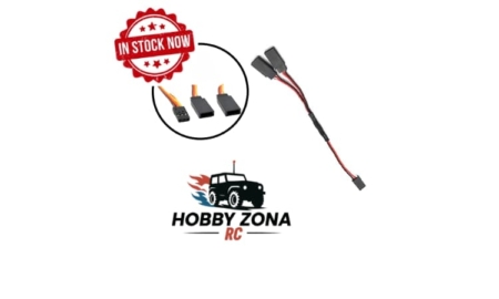 Cable de extensión en paralelo "Y" conector Futaba/JR (2 en 1) (15cm)