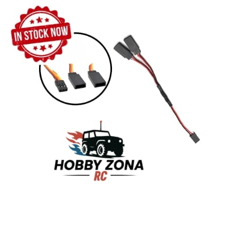 Cable de extensión en paralelo "Y" conector Futaba/JR (2 en 1) (15cm)