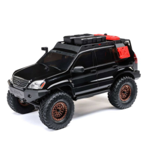 Axial SCX24 Lexus GX 470 1/24 4X4 RTR Brushed Rock Crawler (con Batería y cargador) Negro AXI-1532T3