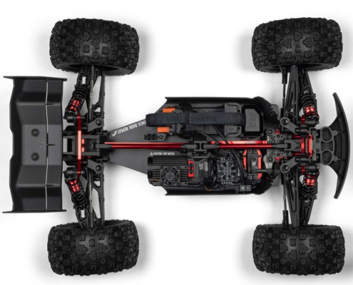 KRATON 6S EXB 4X4 1/8 RTR Brushless Speed Truck Negro ARA8708V6T1