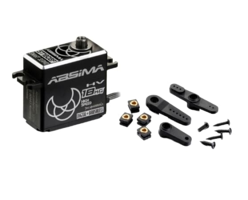 Servo Absima HV Digital Alu ST18DBF 18KG Race-Spec. 2030104