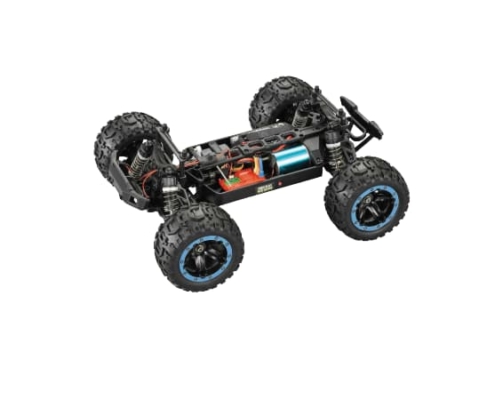 BLACKZON Slyder MT Turbo 2S Monster Truck 4WD 1/16 RTR Azul (Con batería y cargador) 540201