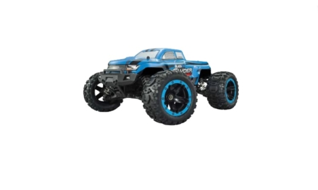 BLACKZON Slyder MT Turbo Brushless 2S Monster Truck 4WD 1/16 RTR Azul (Con batería y cargador) 540201