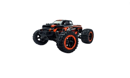 BLACKZON Slyder MT Turbo Brushless 2S Monster Truck 4WD 1/16 RTR Naranja (Con batería y cargador) 540210