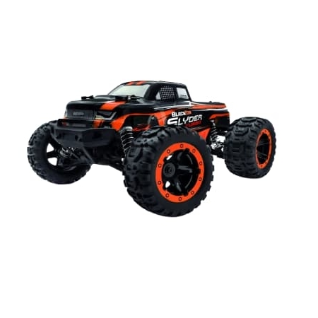 BLACKZON Slyder MT Turbo Brushless 2S Monster Truck 4WD 1/16 RTR Naranja (Con batería y cargador) 540210