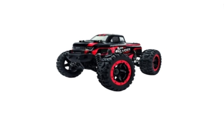 BLACKZON Slyder MT Turbo Brushless 2S Monster Truck 4WD 1/16 RTR Rojo (Con batería y cargador) 540211