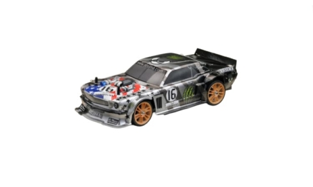 Absima Touring Car BL versión 2 4WD 1/16 RTR Gris (Con batería y cargador) AB16010