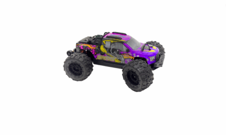 Absima Mini AMT BL/3S Monster Truck 4WD 1/16 RTR Lila (Con batería y cargador) AB16030